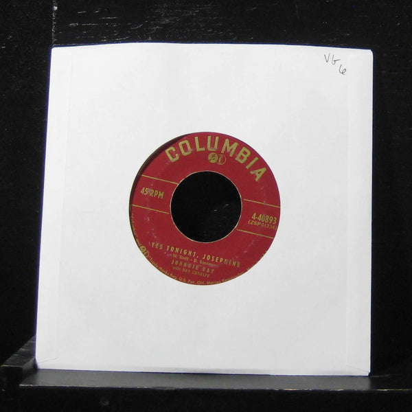Johnnie Ray Y- es Tonight, Josephine / No Wedding Today 7" VG 4-40893 Vinyl 45 - Shuga Records