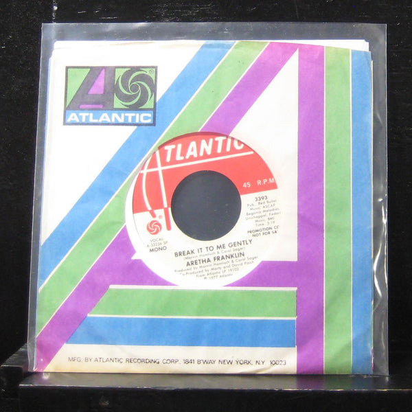 Aretha Franklin - Break It To me Gently Stereo / Mono 7" VG+ 3393 Vinyl 45 Promo - Shuga Records