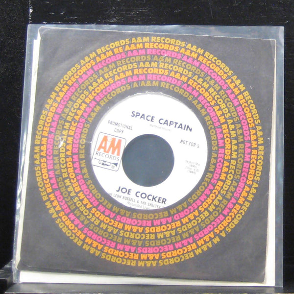 Joe Cocker - Space Captain / The Letter 7" Mint- 1174 Vinyl 45 Promo A&M 1970 - Shuga Records