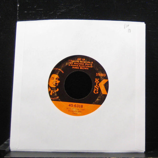 James Brown - Get Up I Feel Like Being Like A Sex Machine 7" VG+ 45-6318 Vinyl - Shuga Records