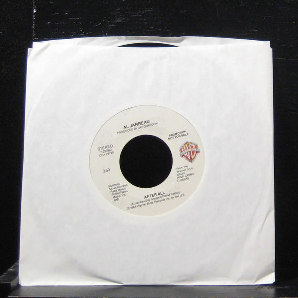 Al Jarreau - After All / After All 7" Mint- 7-29262 Vinyl 45 Warner Bros 1984 - Shuga Records
