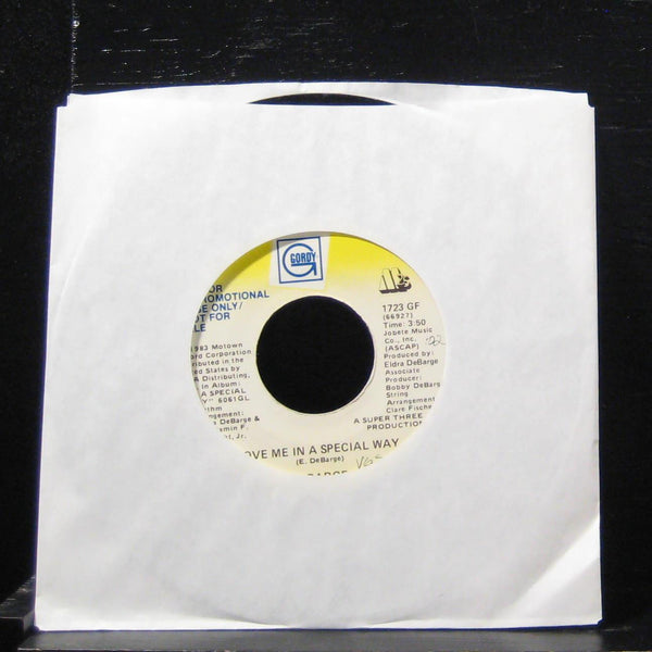 DeBarge - Love Me In A Special Way 7" Mint- 1723 GF  Vinyl 45 Promo Gordy - Shuga Records