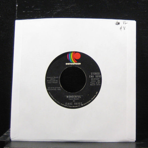 Isaac Hayes - Wonderful  Someone Made You For Me 7" VG ENA 9095 Vinyl 45 - Shuga Records