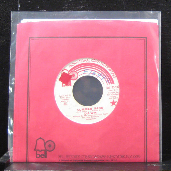 Dawn Summer Sand / Summer Sand 7" Mint- 45-107 Vinyl 45-  Promo 1971 - Shuga Records
