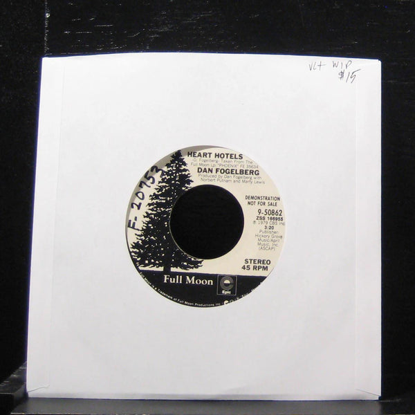 Dan Fogelberg - Heart Hotels / Heart Hotels 7" VG+ 9-50862 Vinyl 45 Promo - Shuga Records