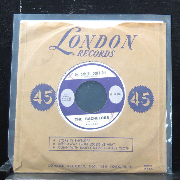 The Bachelors - No Arms Can Ever Hold You 7" VG+ 45 LON 9724 Vinyl 45 - Shuga Records