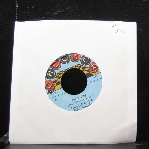 Fontella Bass & Bobby McClure Don't Jump 7" Mint- 1111 Vinyl 45 Checker - Shuga Records