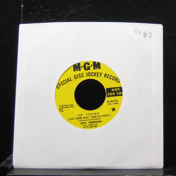 Roy Orbison - So Young / If I Had A Woman Like You 7" VG Promo K14121 Vinyl 45 - Shuga Records