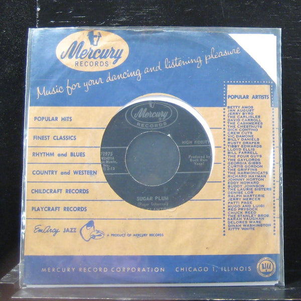 Ike Clanton - Sugar Plum / I'm Guilty 7" VG+ 71975 Vinyl 45 Mercury - Shuga Records