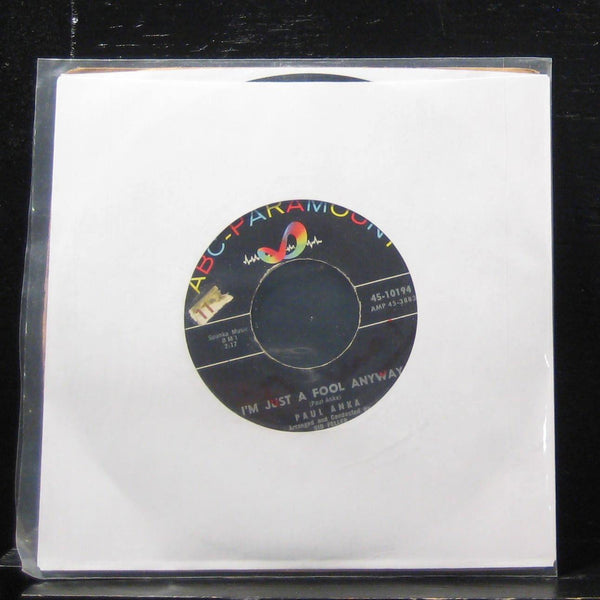 Paul Anka - Tonight My Love, Tonight 7" VG+ 45-10194 Vinyl 45 ABC 1961 - Shuga Records