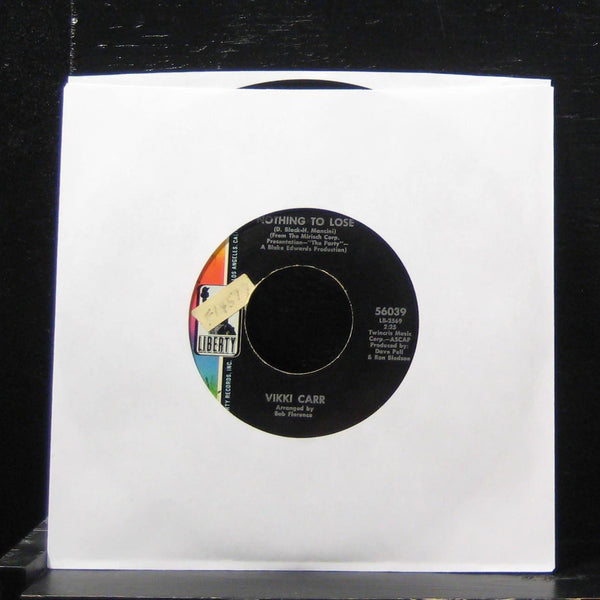 Vikki Carr - Don't Break My Pretty Balloon 7" VG+ 56039 Vinyl 45 Liberty - Shuga Records
