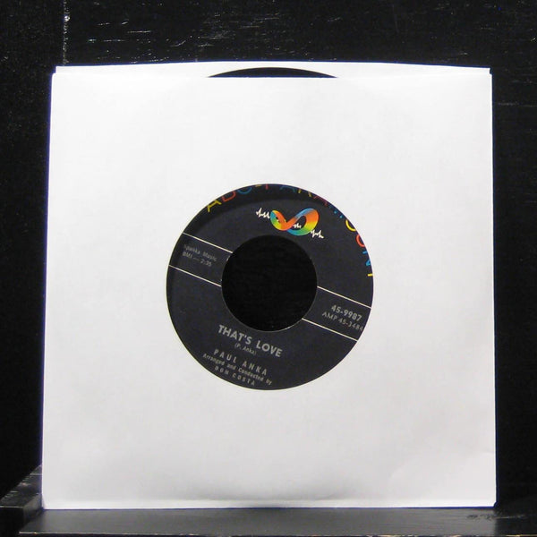 Paul Anka - (All Of A Sudden) My Heart Sings 7" VG+ 45-9987 Vinyl 45 - Shuga Records