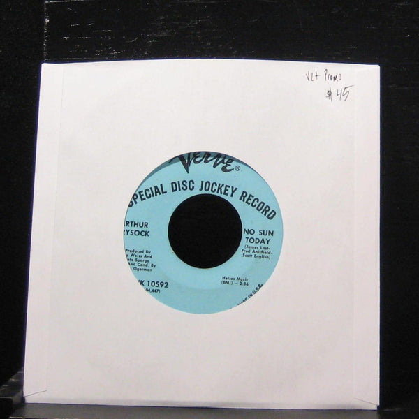 Arthur Prysock - Mamam / No Sun Today 7" VG+ VK 10592 Vinyl 45 Promo - Shuga Records