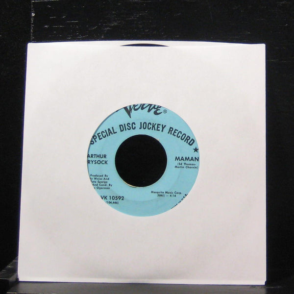 Arthur Prysock - Mamam / No Sun Today 7" VG+ VK 10592 Vinyl 45 Promo - Shuga Records