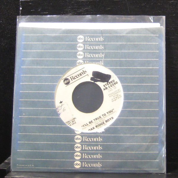Oak Ridge Boys - I'll Be True To You 7" VG+ AB-12350 Vinyl 45 ABC 1977 Promo - Shuga Records