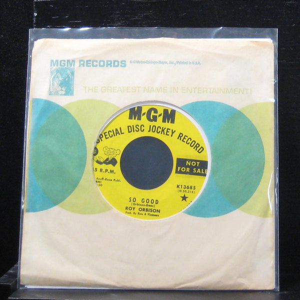 Roy Orbison - So Good / Memories 7" Mint- K13685 Vinyl 45 Promo - Shuga Records