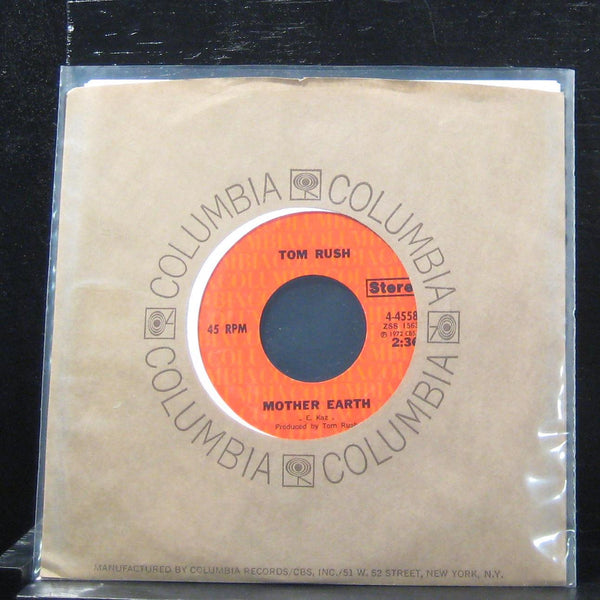 Tom Rush - Mother Earth / Wind On The Water 7" Mint- 4-45584 Vinyl 45 - Shuga Records