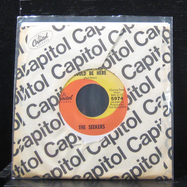 The Seekers - I Wish You Could Be Here 7" Mint- 5974 Vinyl 45 Capitol Records - Shuga Records
