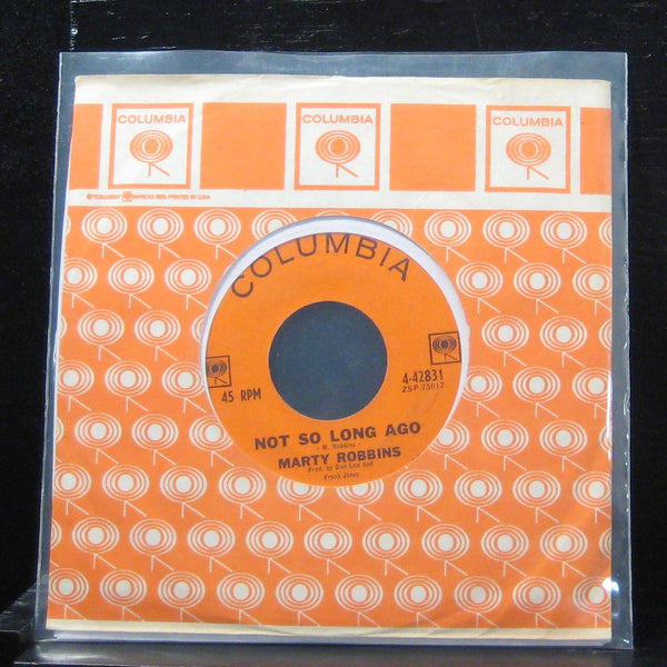 Marty Robbins - Not So Long Ago / I Hope You Learn A Lot 7" VG+ 4-42831 Vinyl 45 - Shuga Records