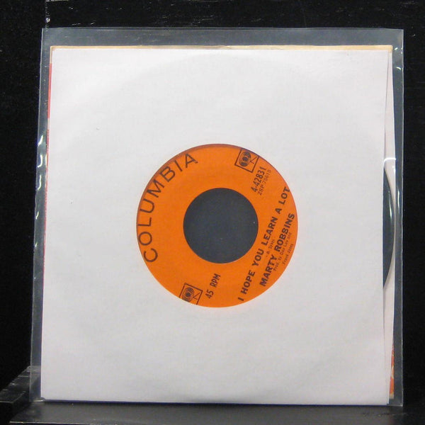 Marty Robbins - Not So Long Ago / I Hope You Learn A Lot 7" VG+ 4-42831 Vinyl 45 - Shuga Records