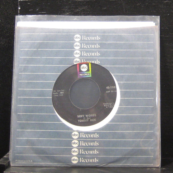 Tommy Roe - Dottie I Like It / Soft Words 7" VG+ 45-11039 Vinyl 45 ABC 1968 - Shuga Records