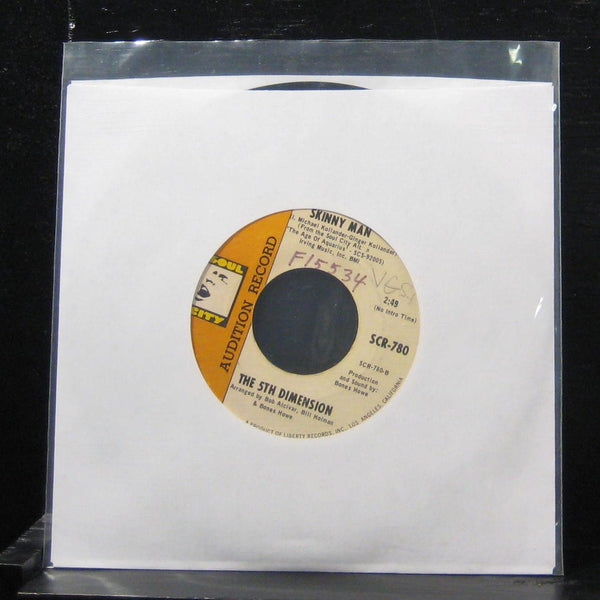 The 5th Dimension - Blowing Away / Skinny Man 7" VG+ SCR-780 Vinyl 45 Promo - Shuga Records