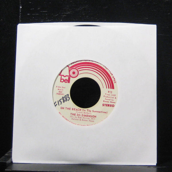 The 5th Dimension - On The Beach (In The Summertime) 7" VG+ 913 Vinyl 45 - Shuga Records