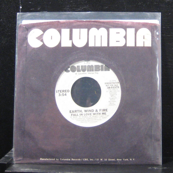 Earth Wind & Fire - Fall In Love With Me 7" Mint- 38-03375 Vinyl 45 Promo - Shuga Records