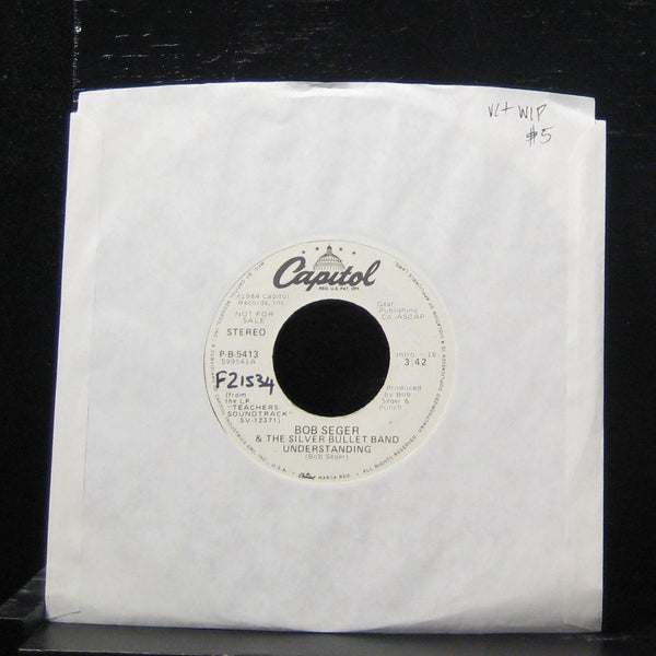 Bob Seger - Understanding 7" VG+ P-B-5413 Vinyl 45 Capitol Records Promo - Shuga Records