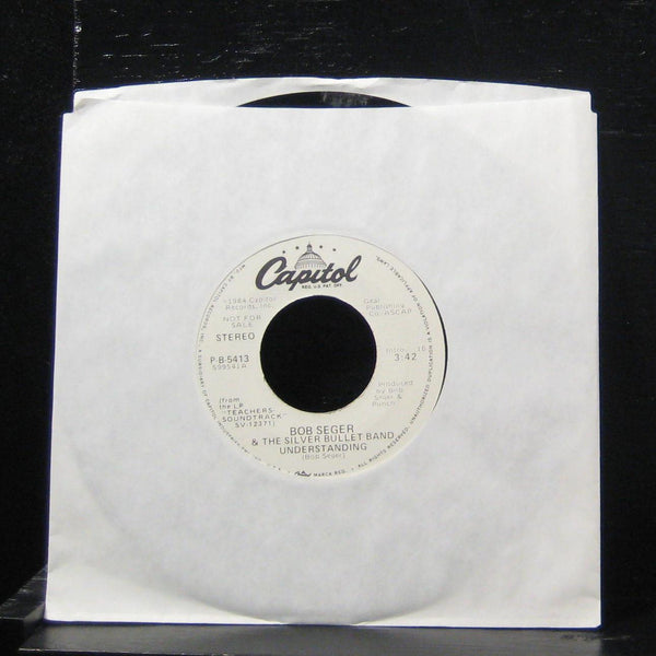 Bob Seger - Understanding 7" VG+ P-B-5413 Vinyl 45 Capitol Records Promo - Shuga Records