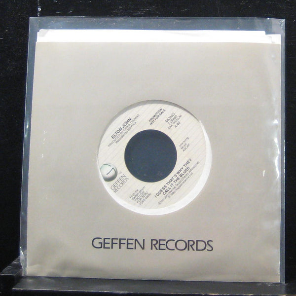 Elton John - That's Why They Call It The Blues 7" Mint- 7-29460 Vinyl 45 Promo - Shuga Records