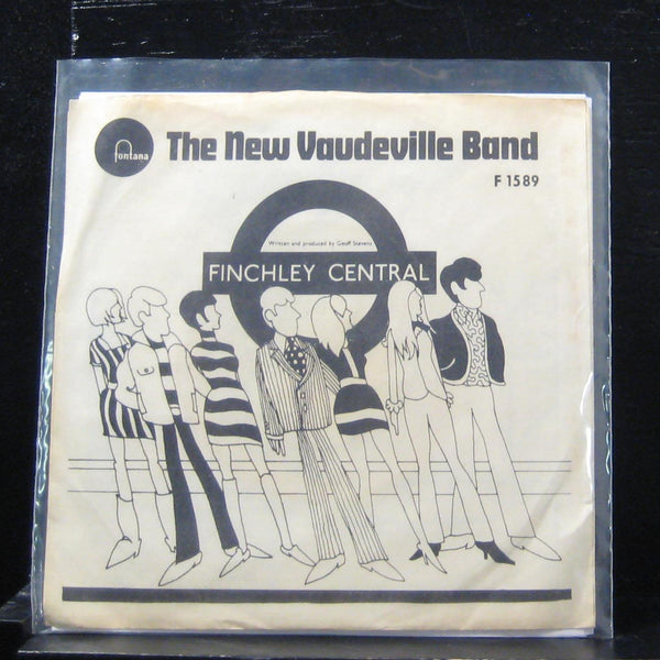 The New Vaudeville - Band Finchley Central 7" Mint- F 1589 Vinyl 45 Fontana - Shuga Records