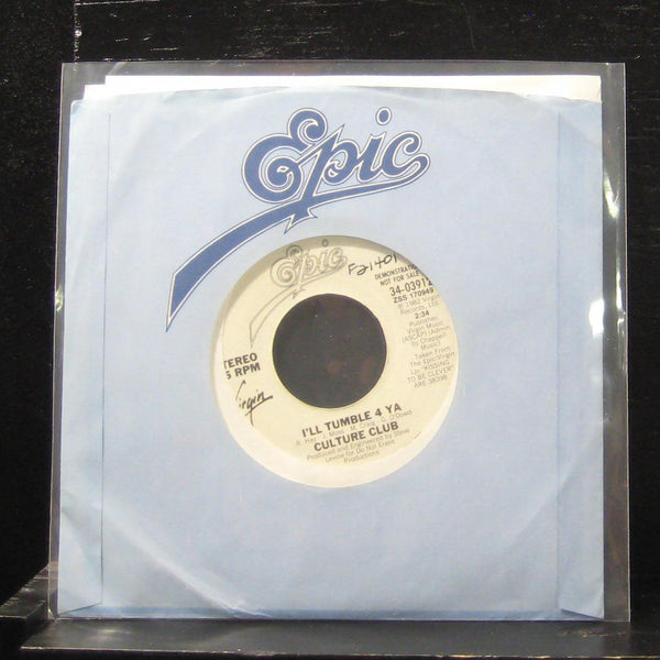Culture Club - I'll Tumble 4 Ya / I'll Tumble 4 Ya 7" VG+ 34-03912 Vinyl 45 Epic - Shuga Records