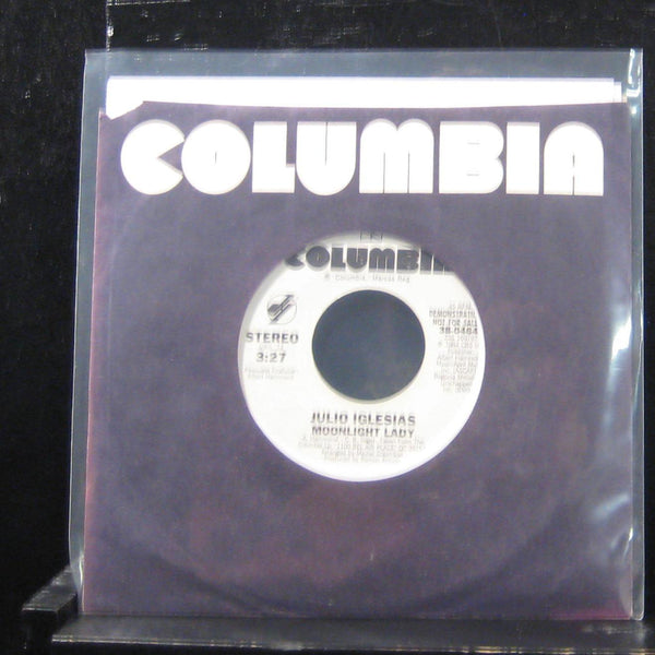 Julio Iglesias - Moonlight Lady 7" Mint- 38-04645 Vinyl 45 Promo - Shuga Records