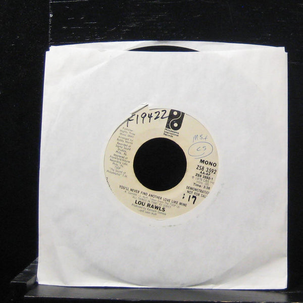 Lou Rawls - You'll Never Find Another Love7" VG+ ZS8 3592 Vinyl 45 Promo - Shuga Records