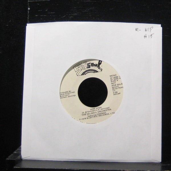 The Salsoul Orchestra - How High / How High 7" Mint- S7 2096 Vinyl 45 Promo - Shuga Records