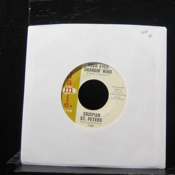 Crispian St. Peters - Your Ever Changin Mind 7" VG+ 1328 Vinyl 45 Jamie - Shuga Records