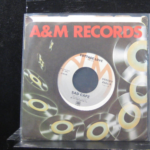 Sad Caf - Emptiness / Cottage Love 7" VG+ 2181-S Vinyl 45 RARE 1979 A&M - Shuga Records