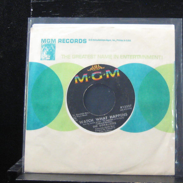 The Royalettes - Poor Boy / Watch What Happens 7" VG+ K13327 Vinyl 45 - Shuga Records