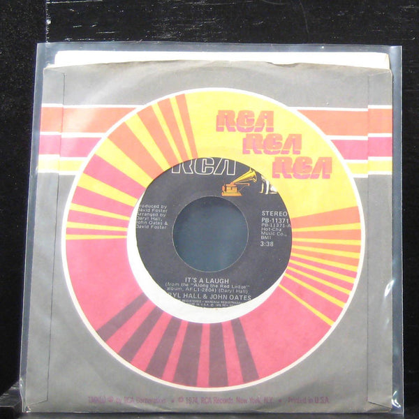 Daryl Hall & John Oates - It's A Laugh / Serious Music 7" VG+ PB-11371 Vinyl 45 - Shuga Records