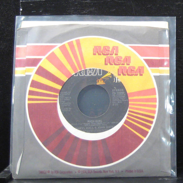 Daryl Hall & John Oates - Rich Girl 7" VG+ GB-11324 Vinyl 45 Golden Greates - Shuga Records