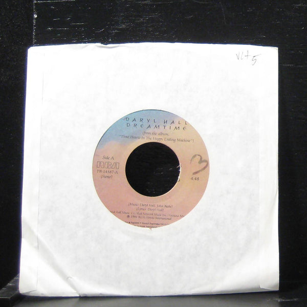 Daryl Hall - Dreamtime / Let It Out 7" VG+ PB-14387 Vinyl 45 RCA 1986 - Shuga Records
