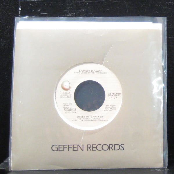 Sammy Hagar - Piece Of My Heart / Edit 7" VG+ GEF50059 Vinyl 45 Geffen - Shuga Records