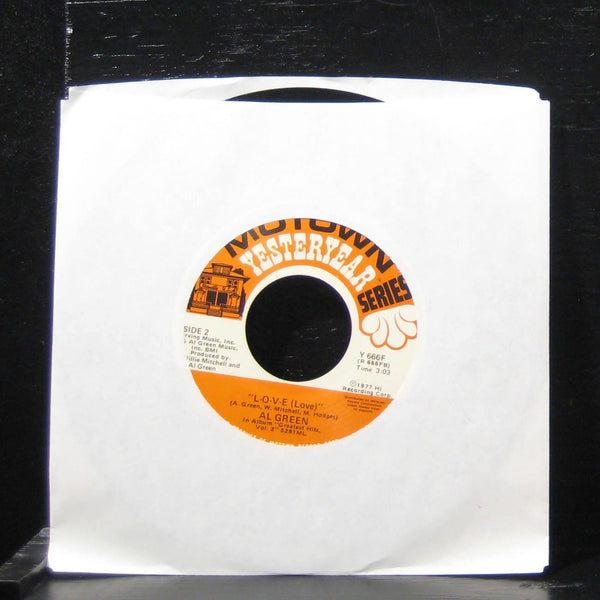 Al Green - Full Of Fire / L-O-V-E 7" Mint- Y 666F Vinyl 45 Motown - Shuga Records