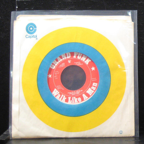 Grand Funk Railroad - Walk Like A Man / Walk Like A Man 7" Mint- 3760 Vinyl 45 - Shuga Records