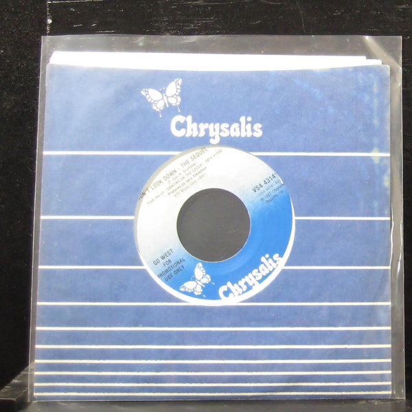 Go West - Don't Look Down - The Sequel 7" Mint- VS4 43141 Vinyl 45 Promo - Shuga Records