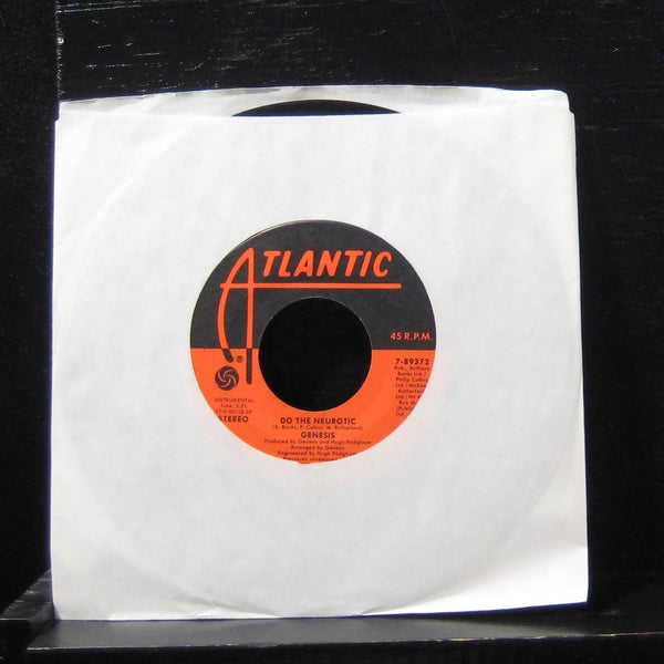 Genesis - Throwing It All Away / Do The Neurotic 7" Mint- 7-89372 Vinyl 45 - Shuga Records