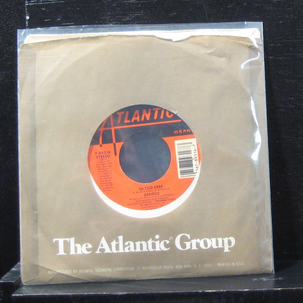 Genesis - In Too Deep / I'd Rather Be You 7" Mint- 7-89316 Vinyl 45 - Shuga Records