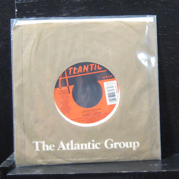 Debbie Gibson - Lost In Your Eyes / Silence Speaks 7" VG+ 7-88970 Vinyl 45 - Shuga Records
