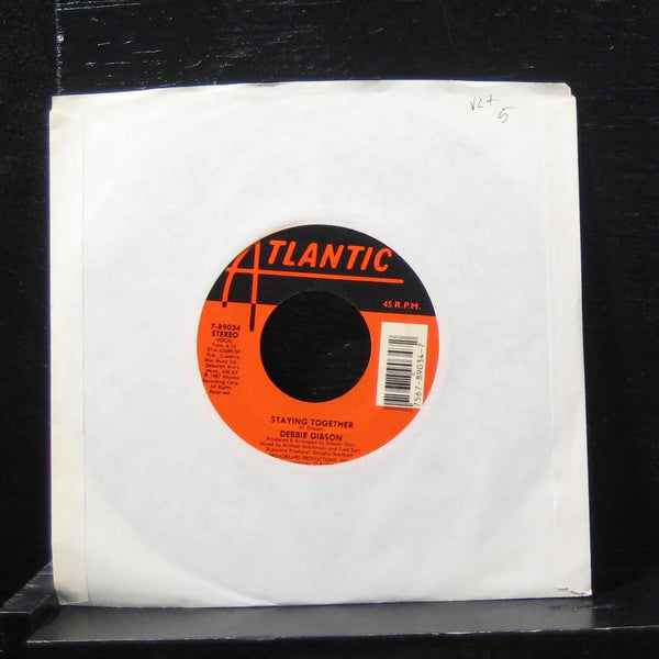 Debbie Gibson - Staying Together / Staying Together 7" VG+ 7-89034 Vinyl 45 - Shuga Records